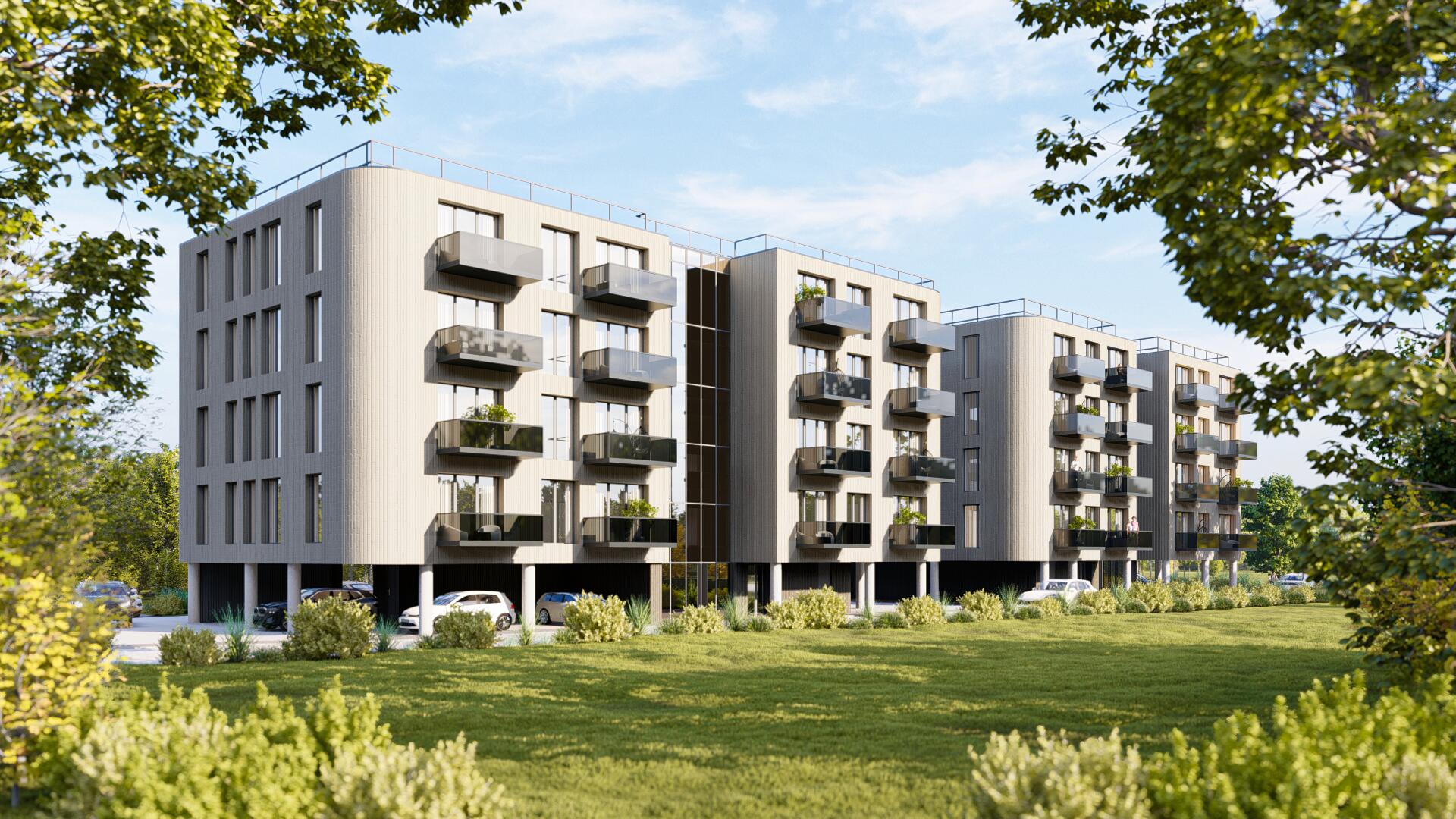 Modernu: architektūriniai sprendimai kurs prabangų įvaizdį, o naudojamos medžiagos užtikrins kokybę.