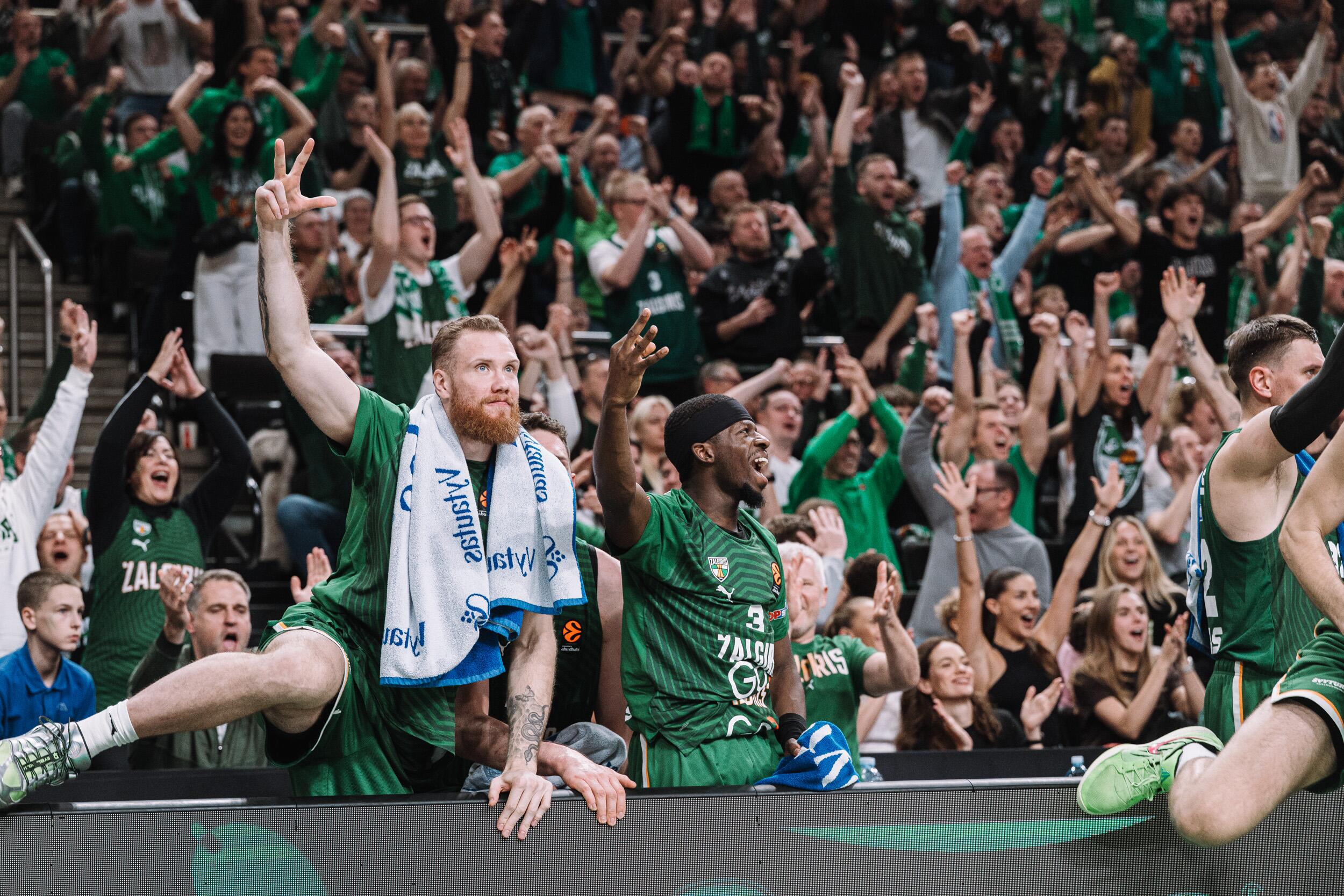 „Žalgiris“ yra visų, ne tik kauniečių, jis yra Lietuvos komanda“, – sakė P. Motiejūnas.