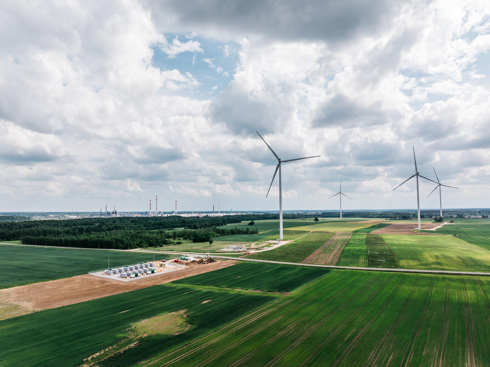 „Ignitis renewables“ Mažeikių elektros energijos kaupiklių sistema.
