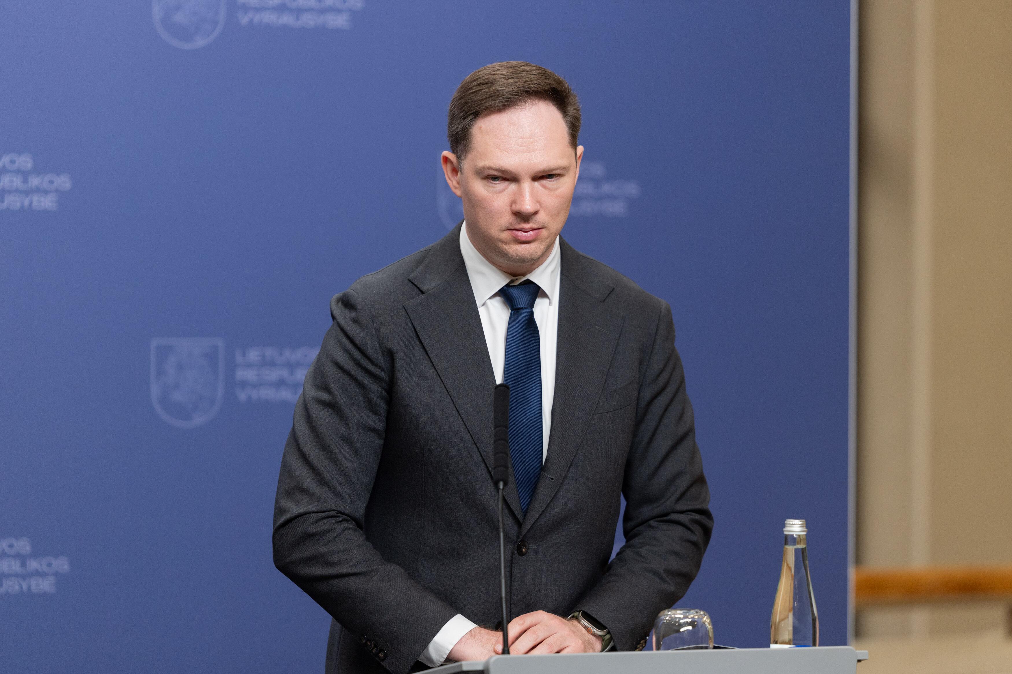 Finansų ministras Kristupas Vaitiekūnas
