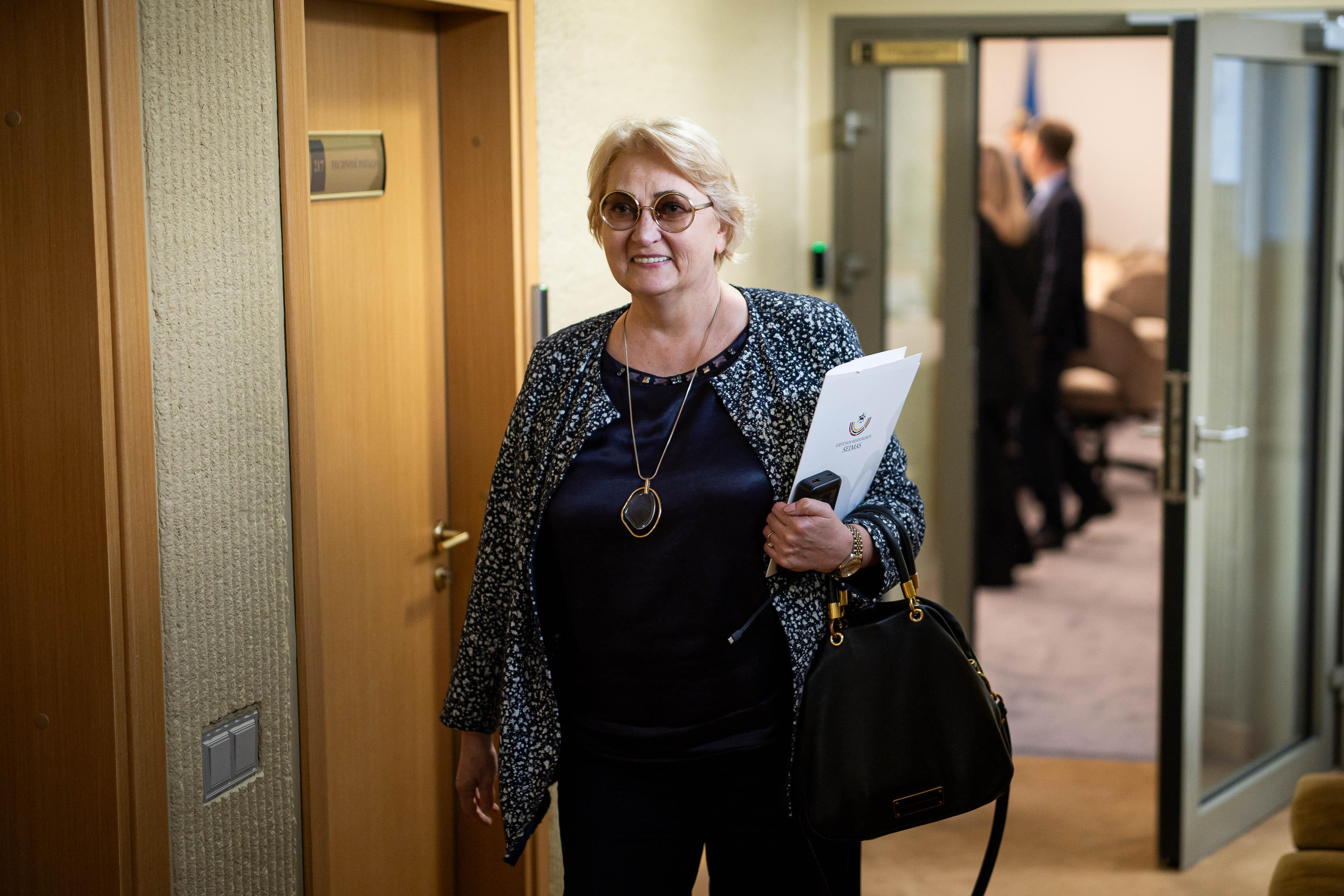 Seimo vicepirmininkė Rasa Budbergytė