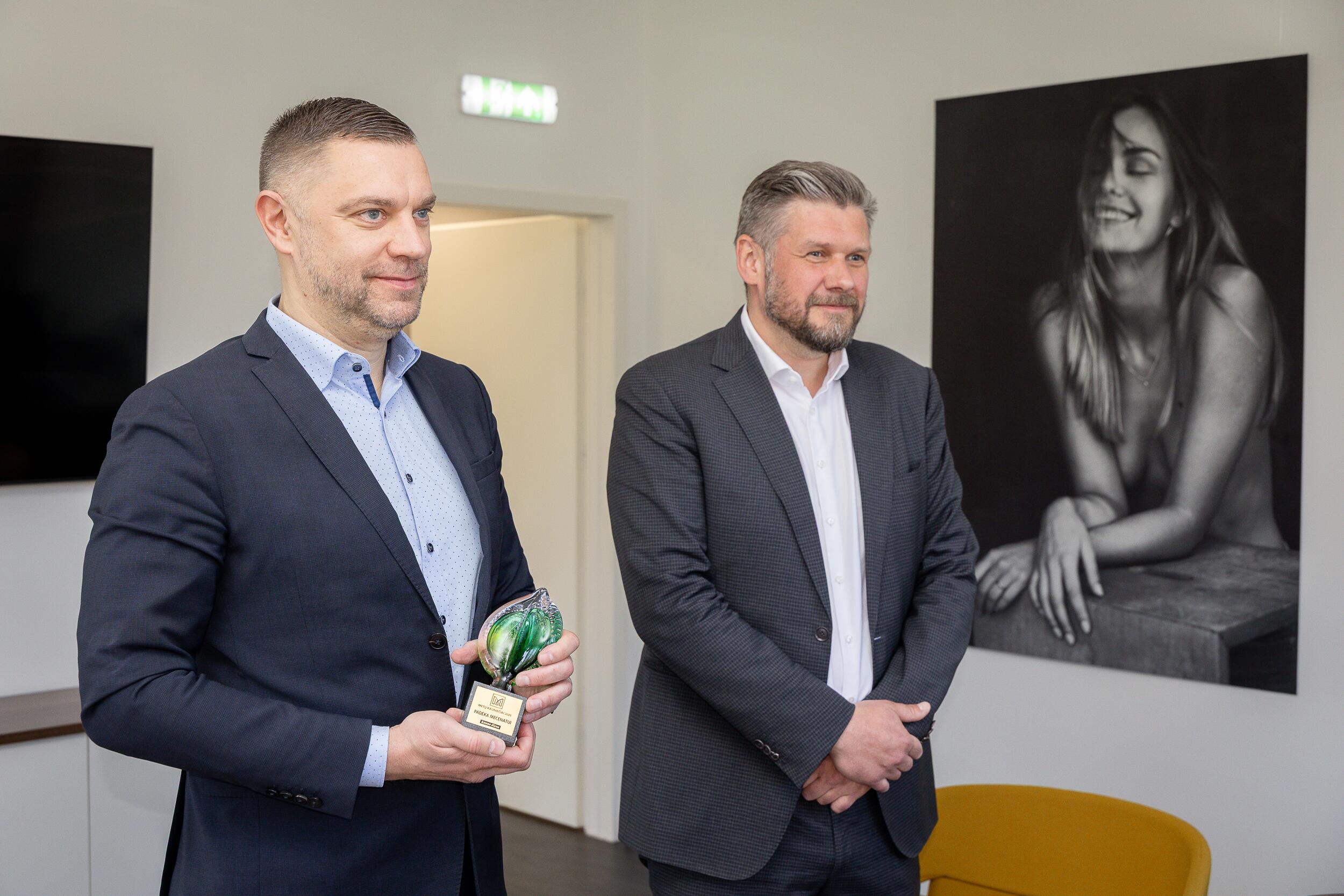 Iš kairės: Mindaugas Mickevičius, Tadas Širvinskas