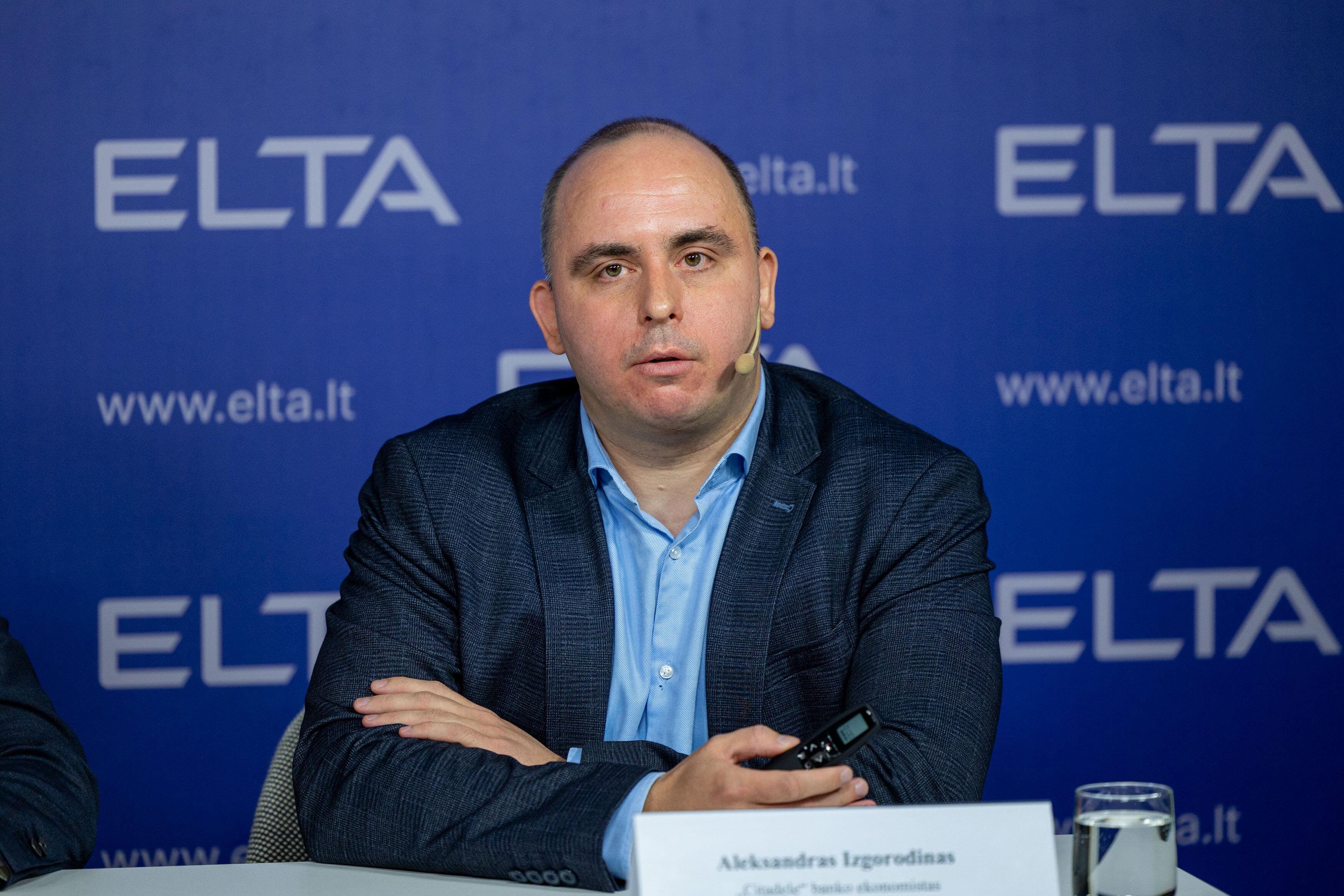 Banko „Citadele“ vyriausiasis ekonomistas Aleksandras Izgorodinas
