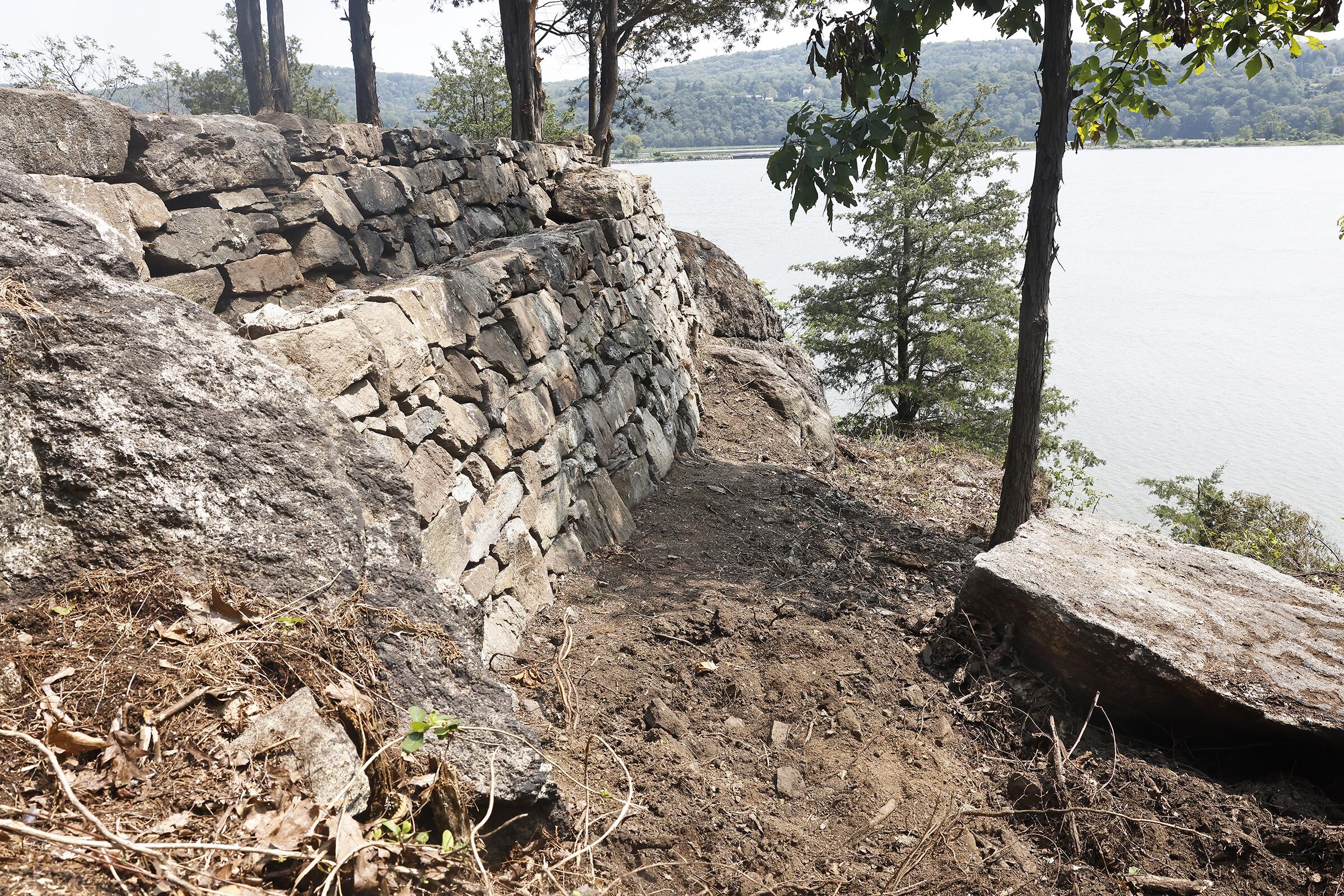 T. Kosčiuškos įtvirtinimų Vest Pointe detalė.