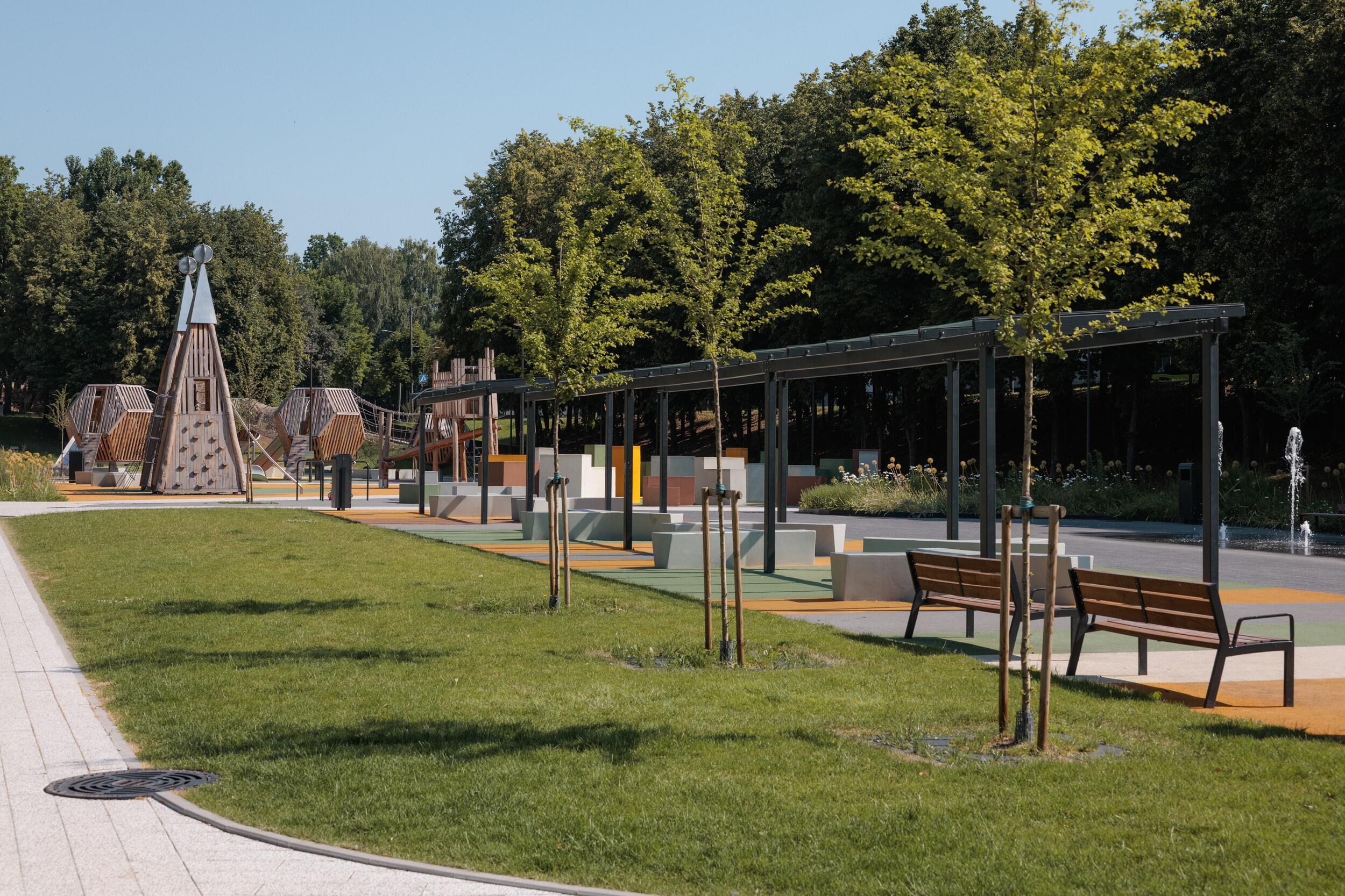 Erdvė: Kovo 11-osios parkas iš pagrindų atnaujintas pernai.