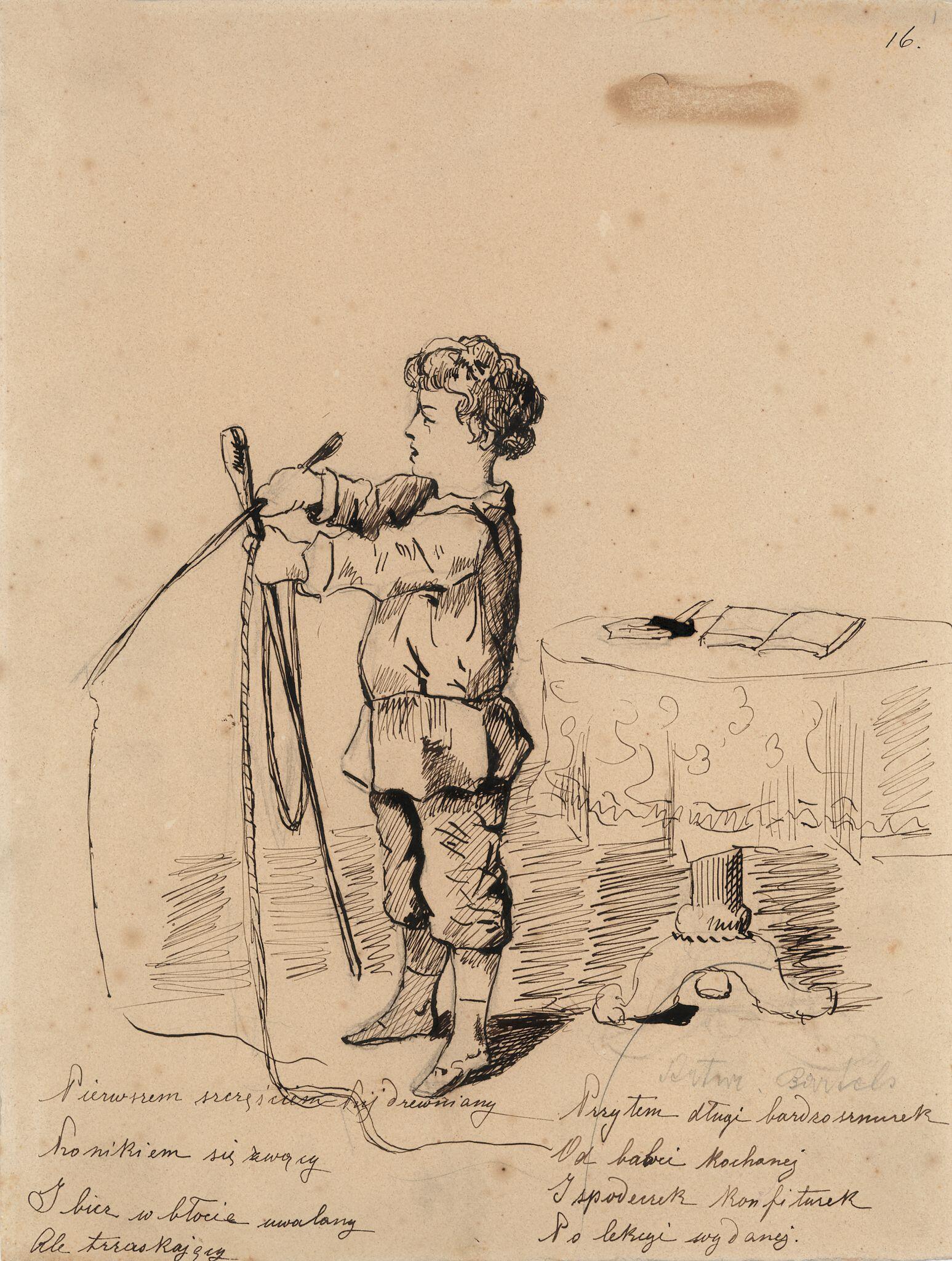 Artūras Bartelis. Vaikystė. XIX a. vid.
