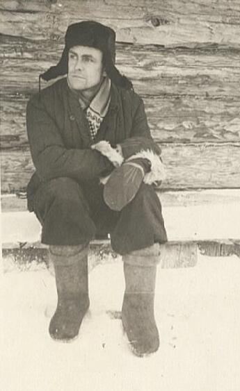 Sibire: M. Klusas Irkutsko srities Taišeto lageryje. 1956 m.