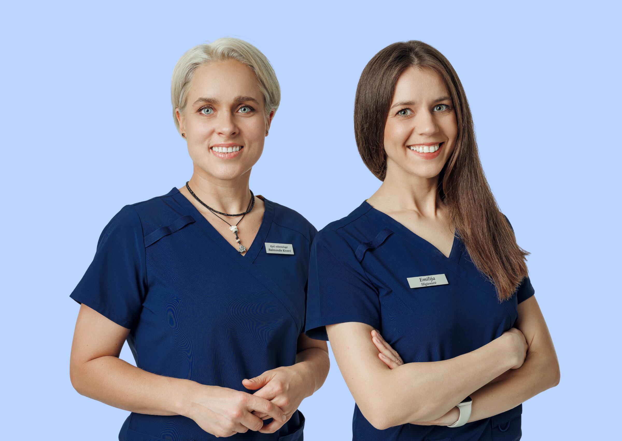 Iš kairės: Raimonda Kiverė, Emilija Krajinė