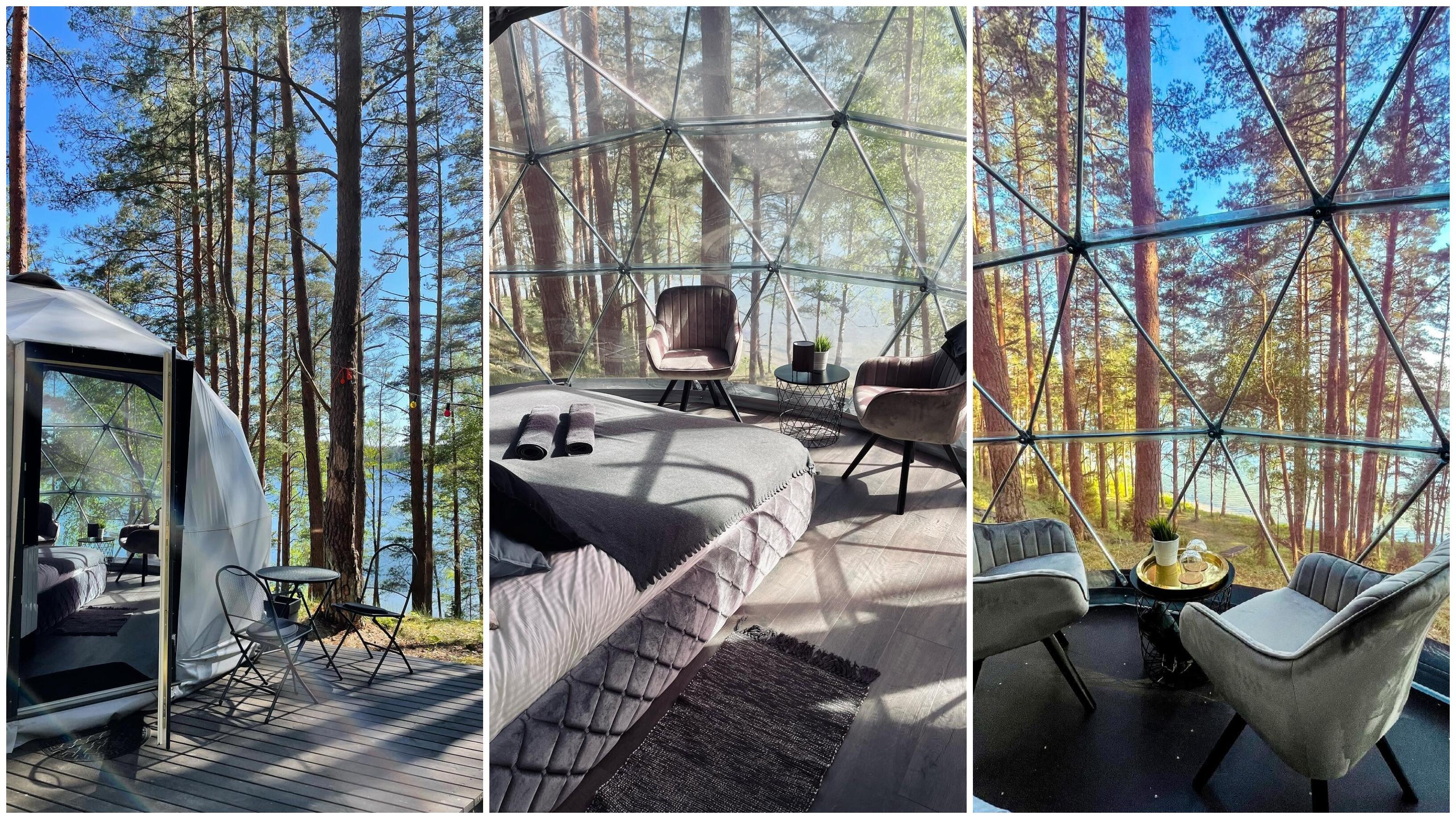 Nauja: glampingas (nuo žodžių „glamour“&nbsp;– prabanga ir „camping“&nbsp;– stovyklavimas) populiarėja ir Lietuvoje.