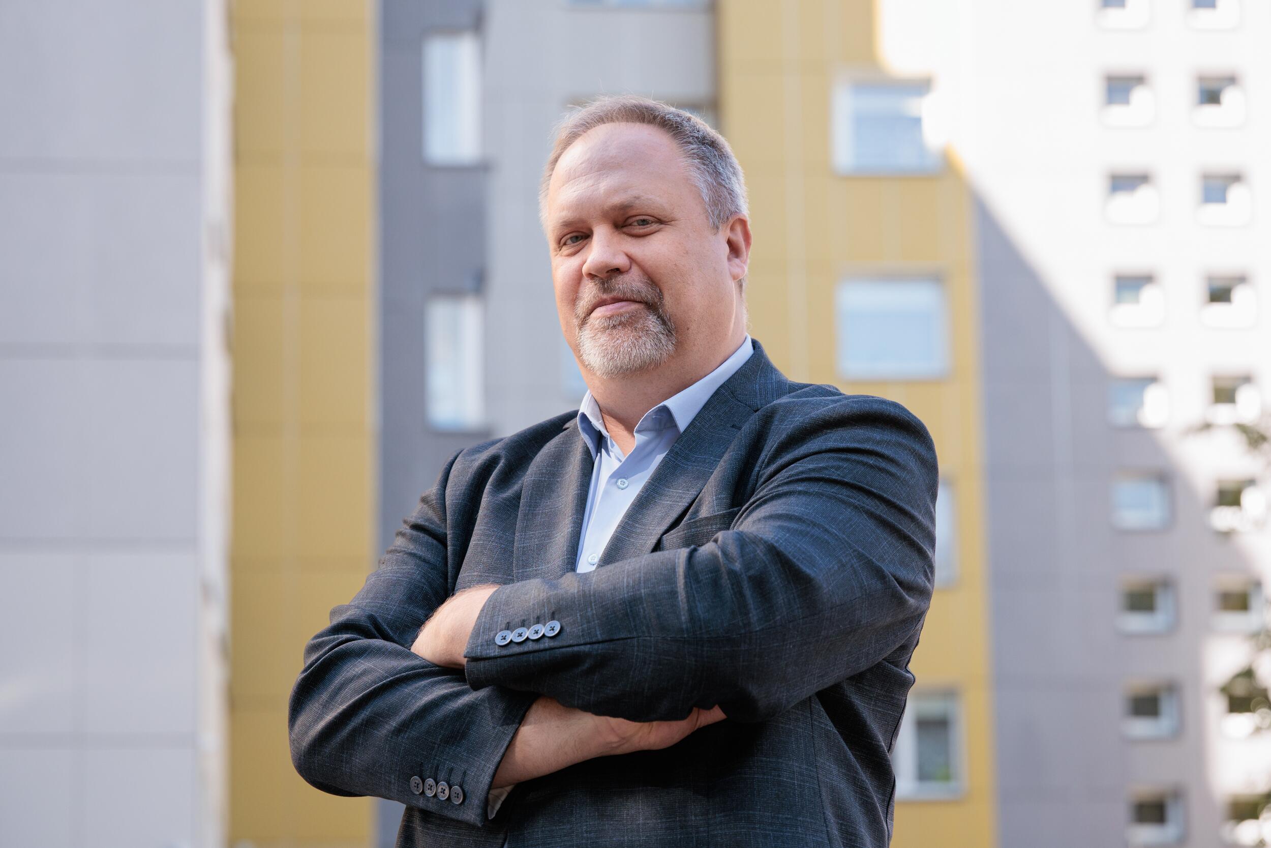 Pozicija: R. Gatautis įsitikinęs, kad tiek valstybinė, tiek miesto parama paskatins gyventojus imtis renovacijos.