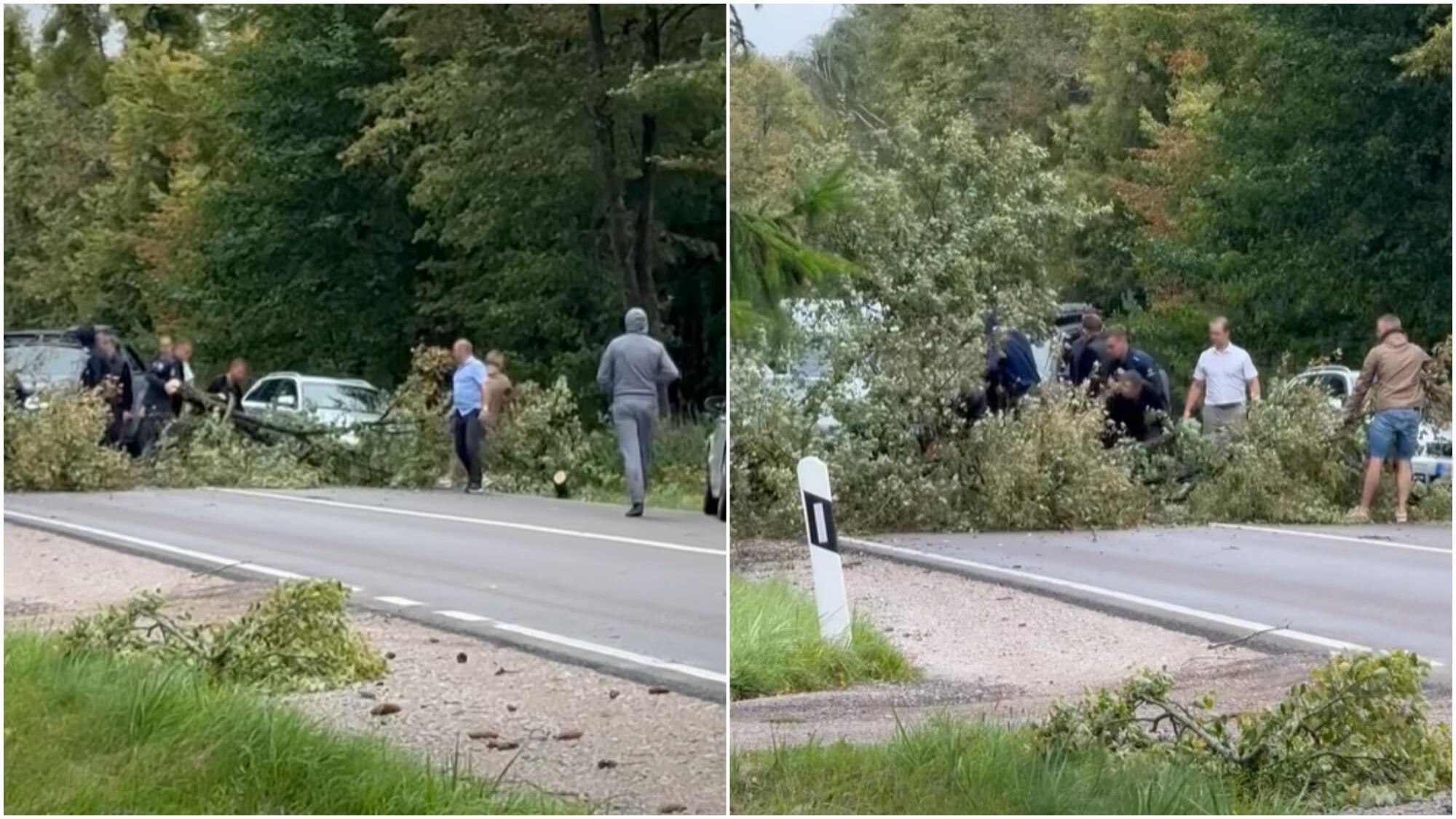 Kelias Kaunas–Prienai, ties Ilgakiemiu