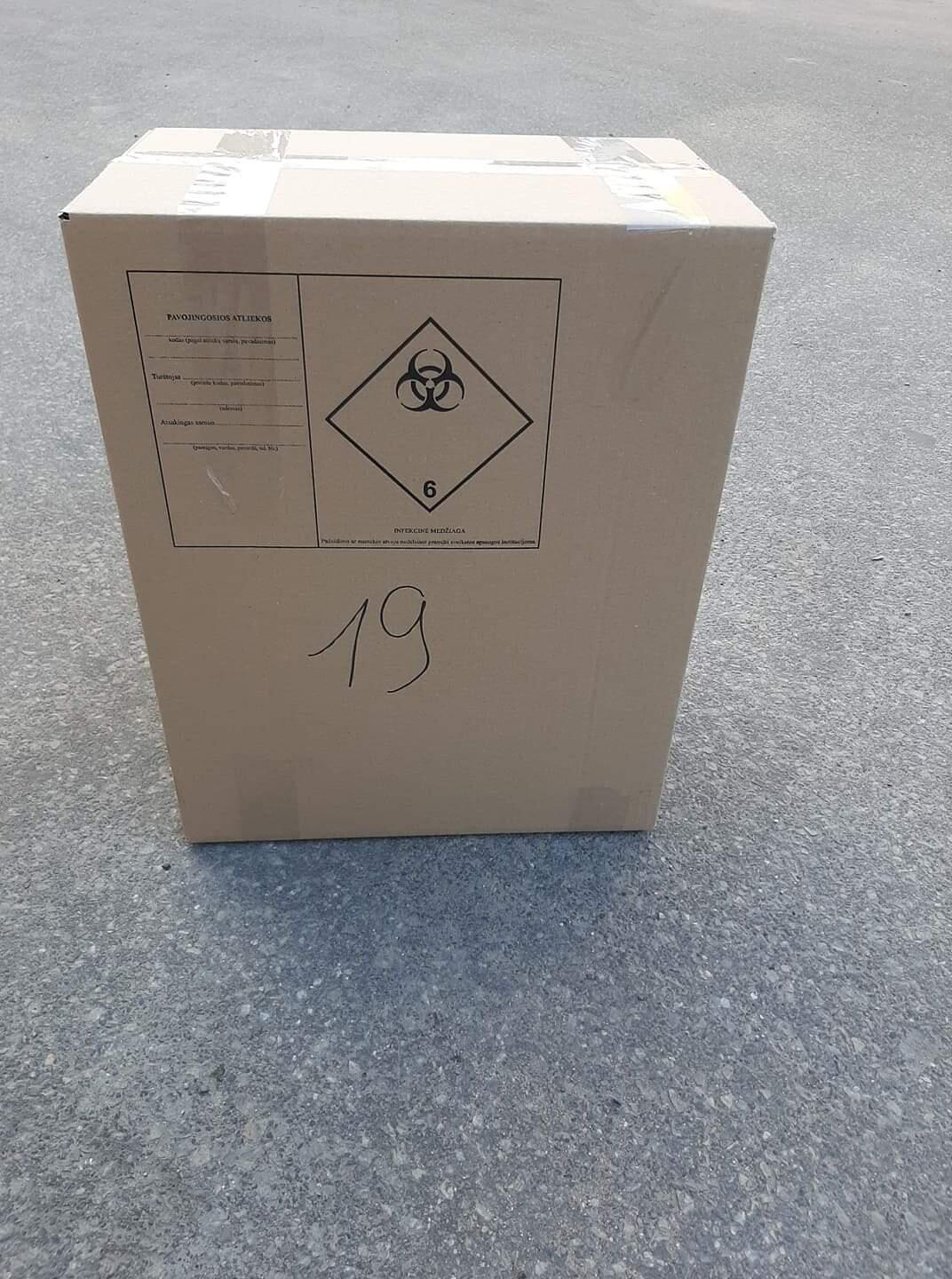 Standartai: iš medicinos įstaigų atliekos išvežamos surūšiuotos ir sužymėtos.