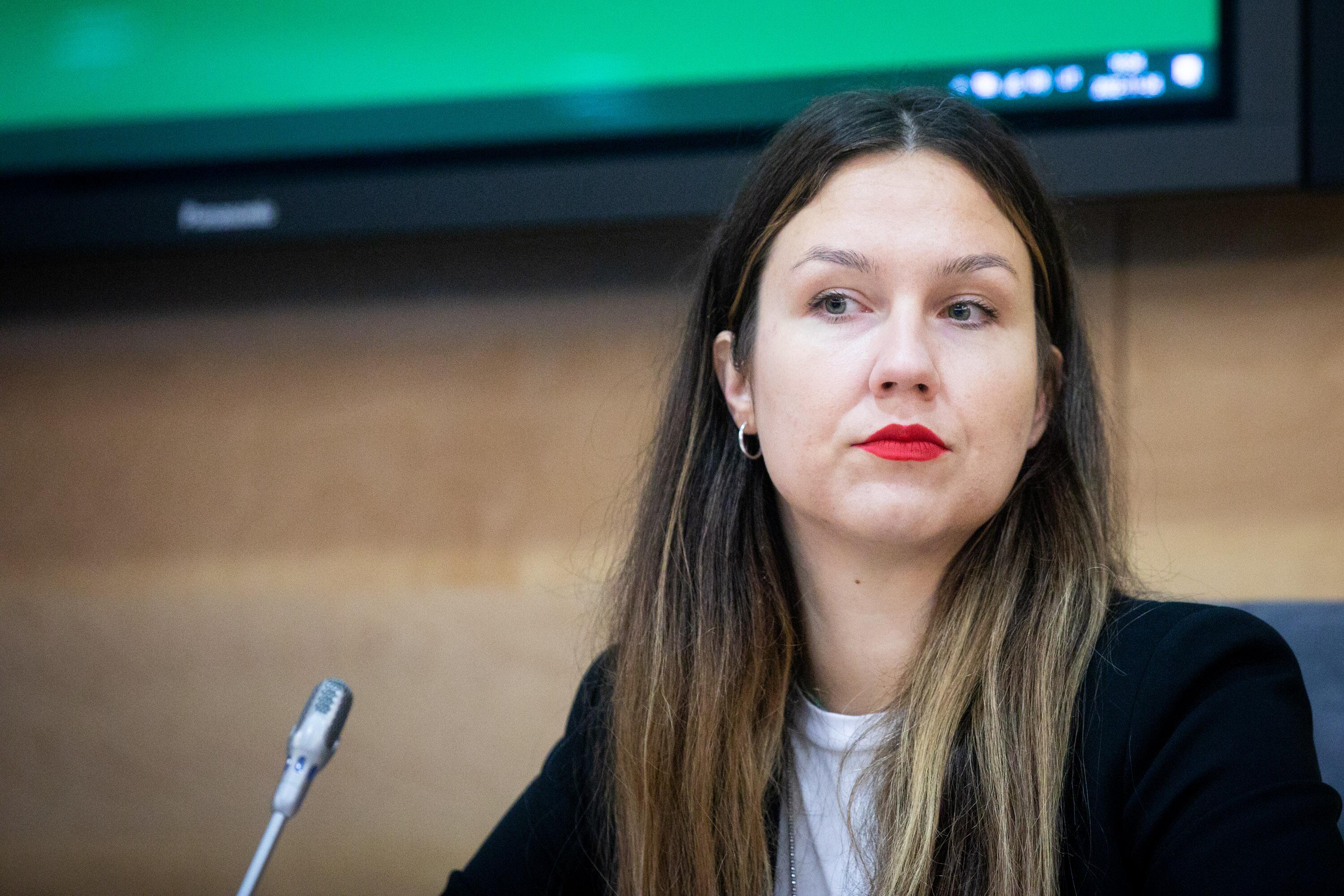 Moterų informacijos centro atstovė Rugilė Butkevičiūtė