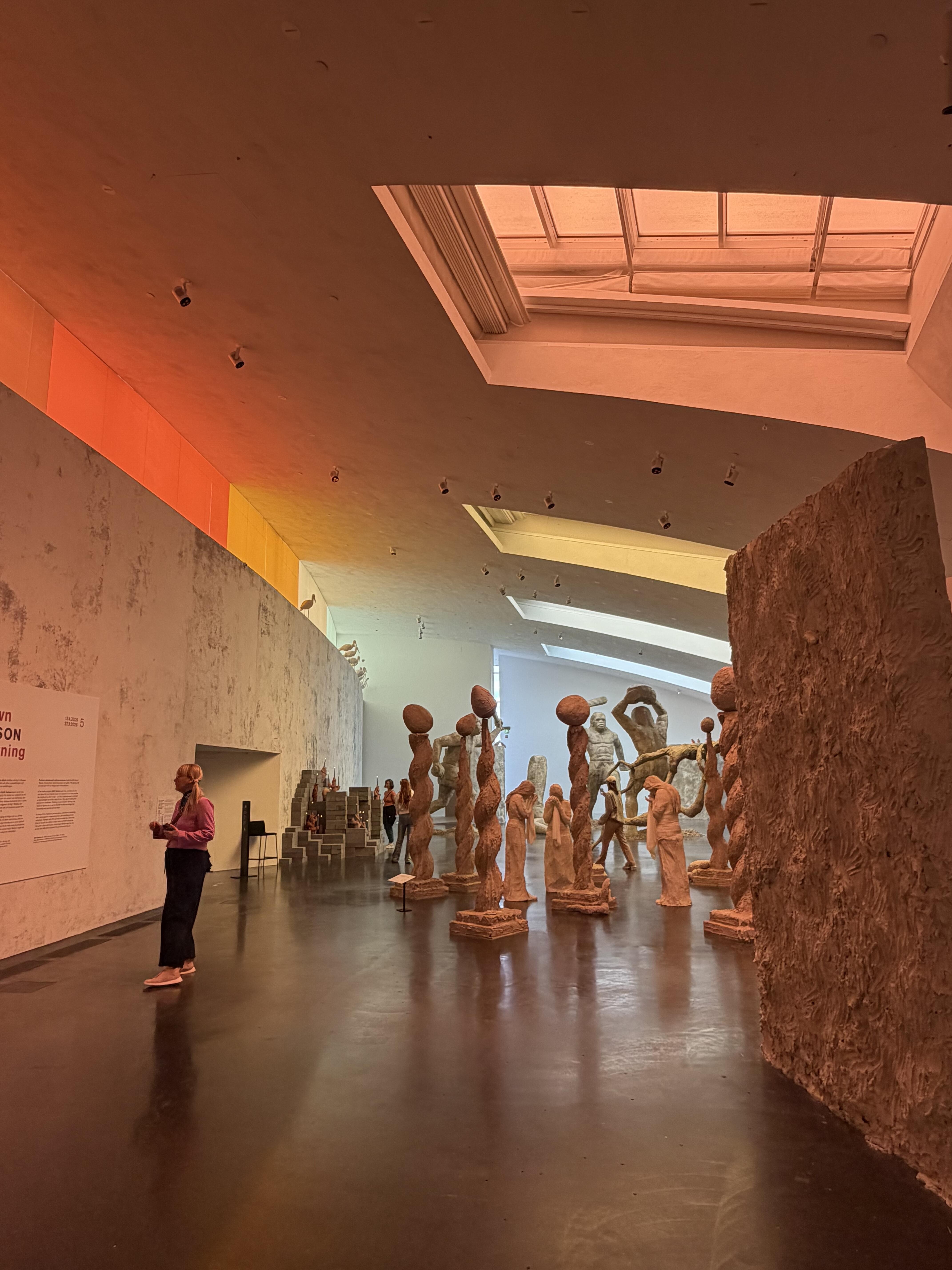 KKKC parodos „Triukšmo vartai“ komandos vizitas Helsinkyje, Kiasma muziejaus parodoje - Edith Karlson – Dawn till Dawn.