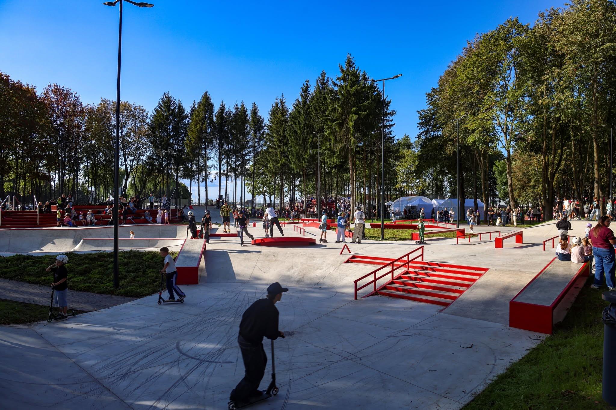 Vertinimas: parką išbandę riedlentininkai teigė, kad Giraitėje įrengta trasa – viena moderniausių ir geriausių Lietuvoje.