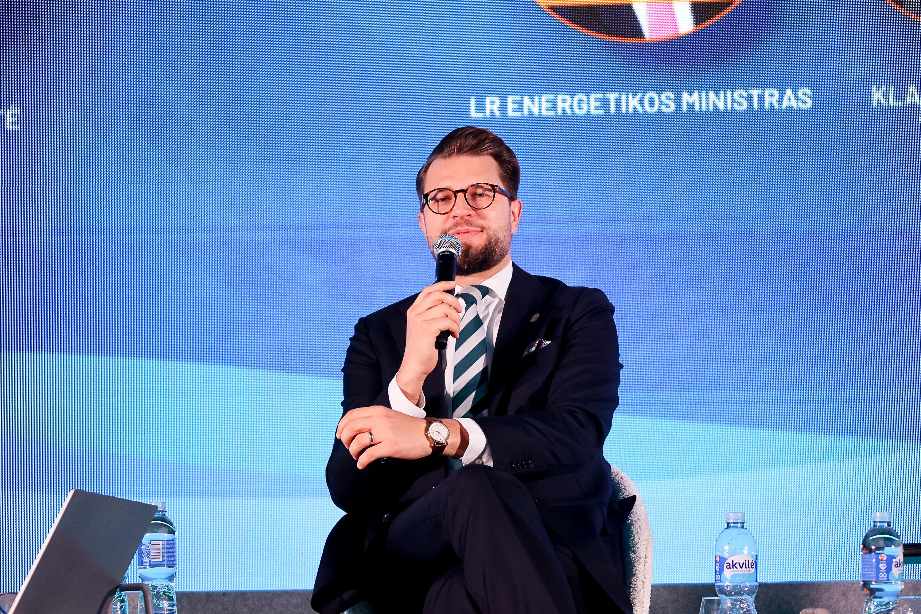 LR energetikos ministras Lukas Savickas