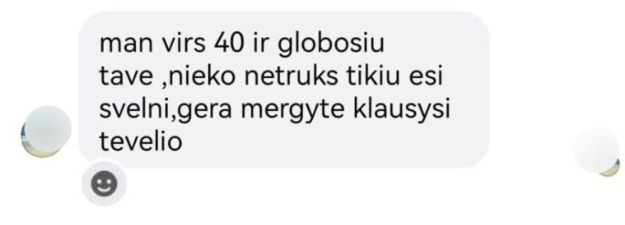 Nepatikima: pokalbio ekrano nuotraukose matyti padrikos, klaidų pilnos žinutės ir vis asmeniškesni klausimai nuomojamo ploto ieškančioms merginoms.