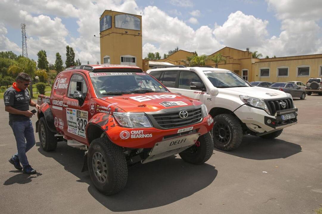Lietuviai atsiėmė Dakaro ralio techniką