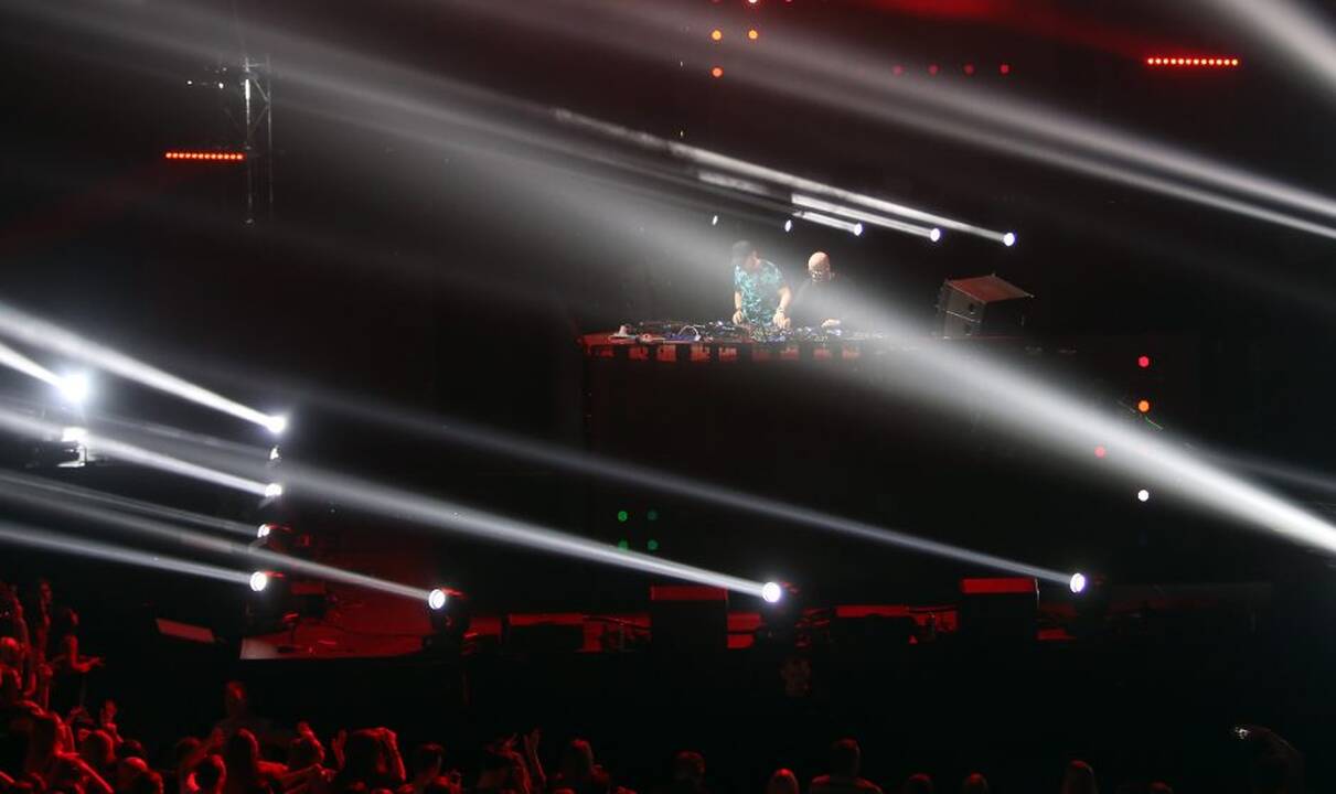 „Žalgirio“ arena virto šokių aikštele