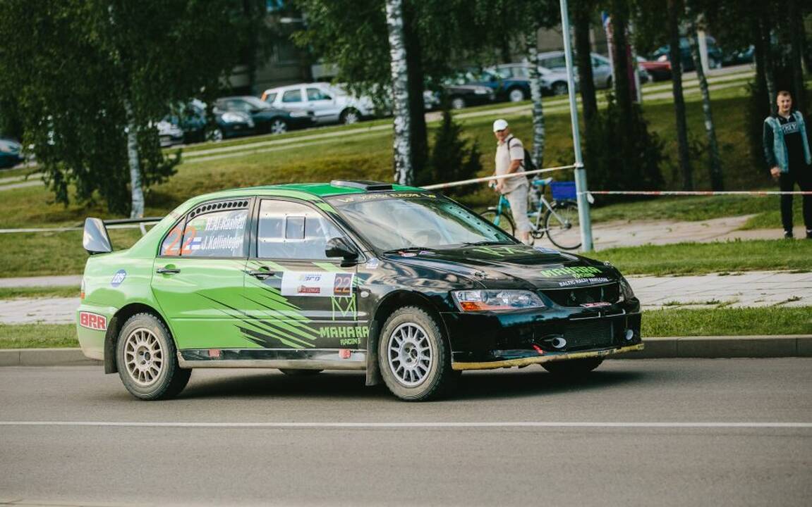 Ralio „300 Lakes Rally“ akimirkos