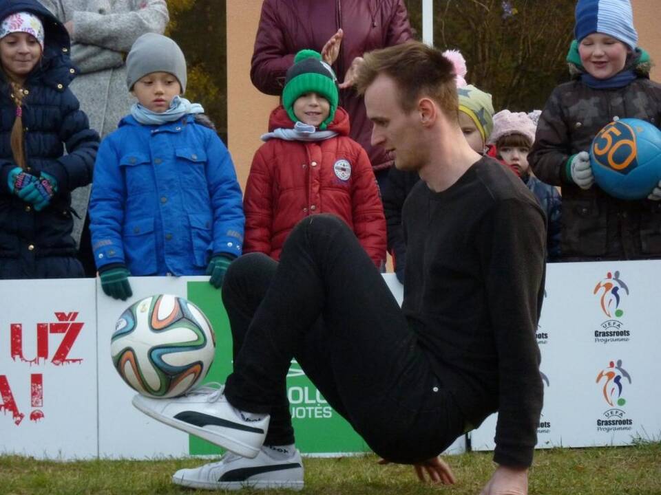 Futbolo šventė Kačerginėje