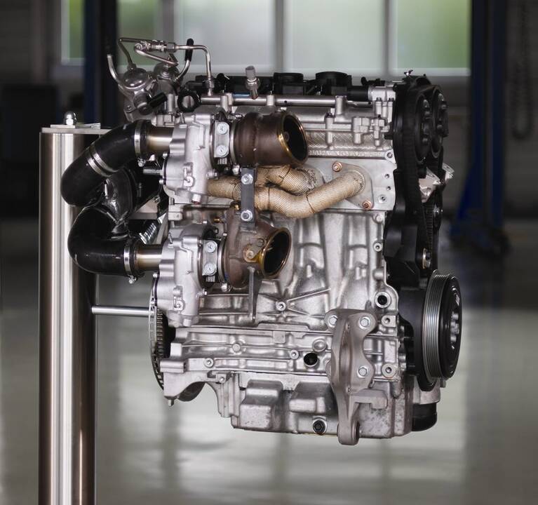 Volvo Drive-E varikliai