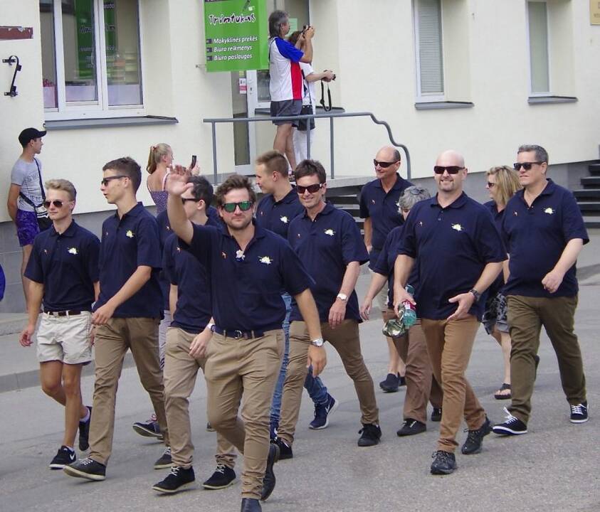 Pasaulio sklandymo čempionato atidarymas Prienuose