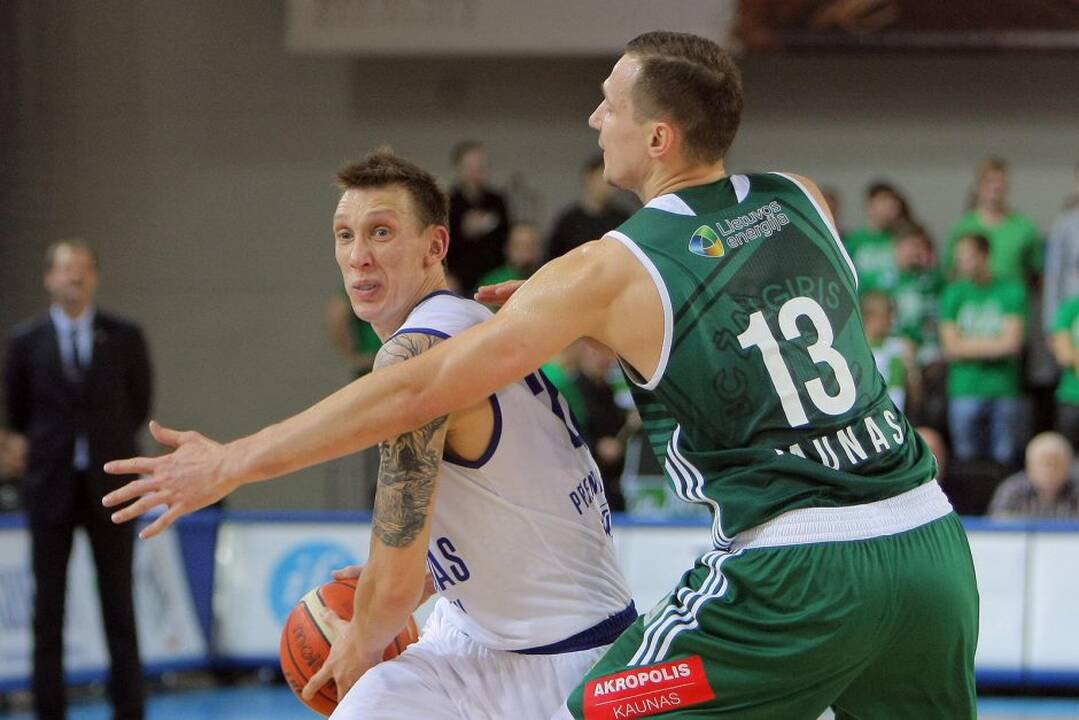 Lietuvos krepšinio lyga: Prienų-Birštono „Vytautas“ – Kauno „Žalgiris“ 71:79.