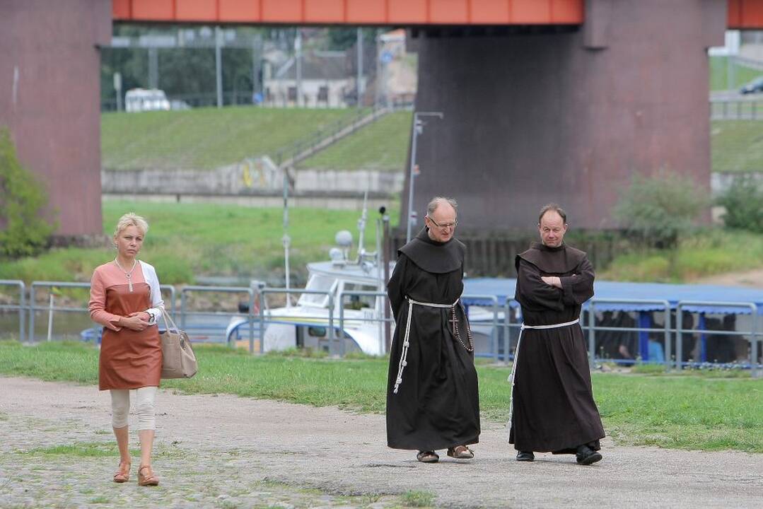 Kauną pasiekė žygio „Vilties yriai Nemunu – su viltimi prieš srovę“ dalyviai.