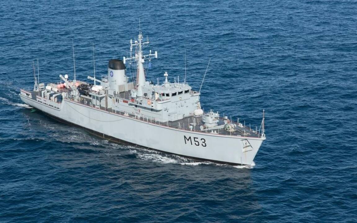 Lietuvos karinis laivas dalyvavo NATO pratybose