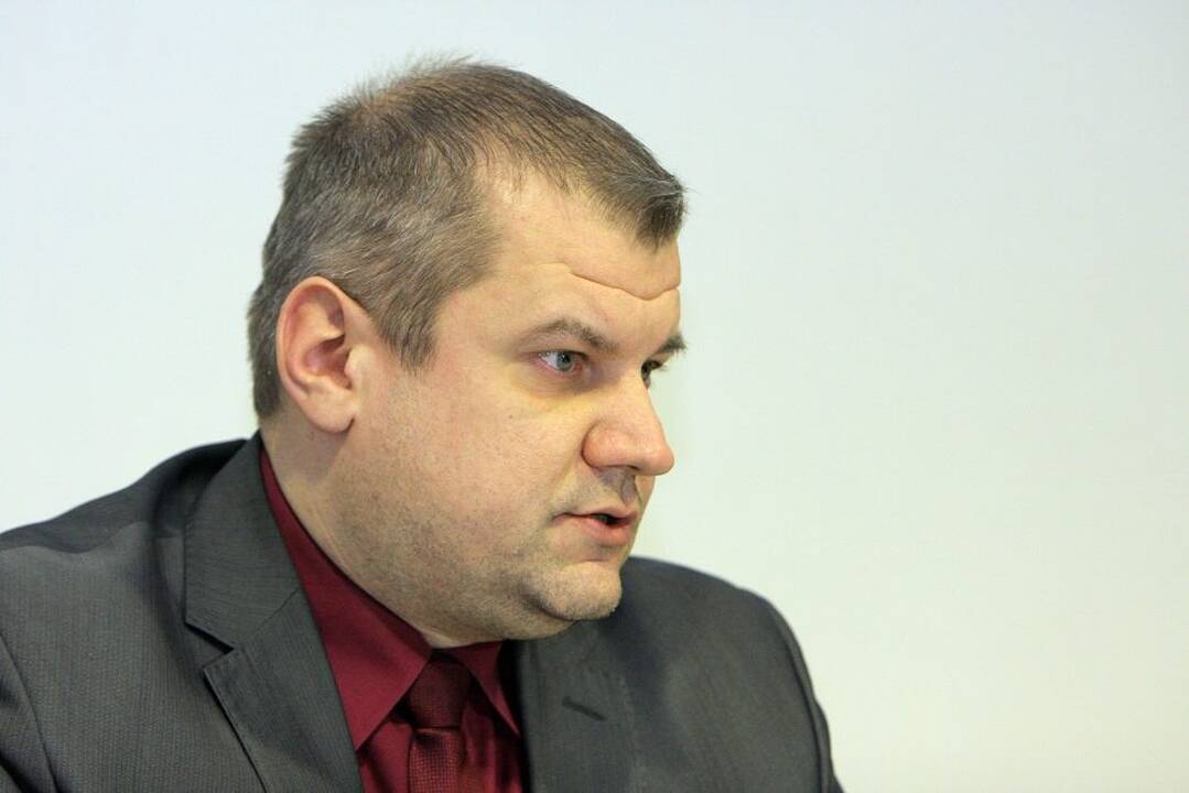 Surengta spaudos konferencija dėl saviečių vaikžudžio bylos.