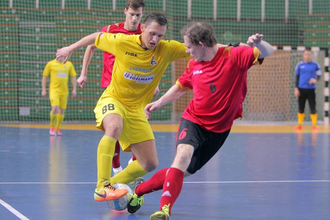 Salės futbolo A lygoje Kauno „Vytis-Zenitas“ namuose nusileido Radviliškio „Lokomotyvui“