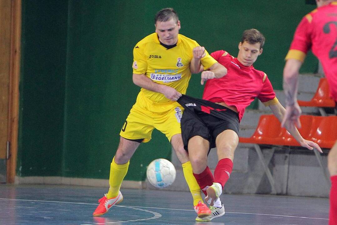 Salės futbolo A lygoje Kauno „Vytis-Zenitas“ namuose nusileido Radviliškio „Lokomotyvui“