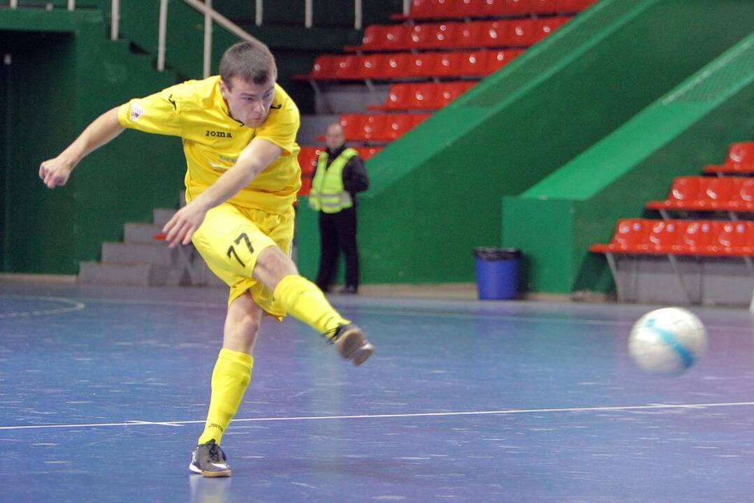Salės futbolo A lygoje Kauno „Vytis-Zenitas“ namuose nusileido Radviliškio „Lokomotyvui“