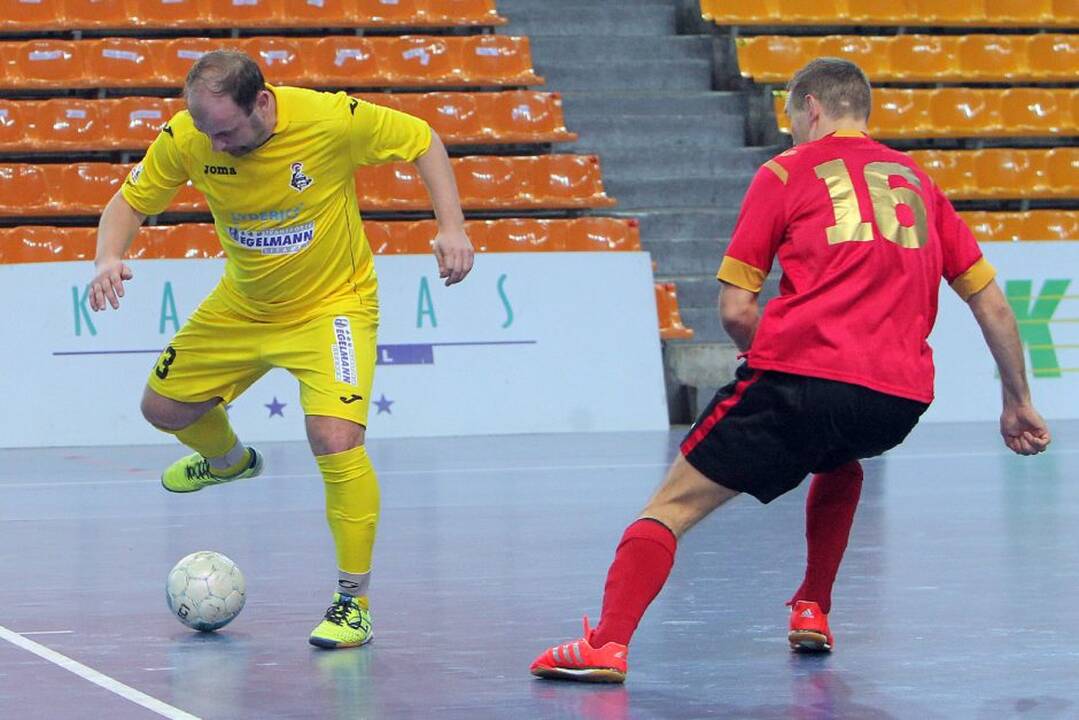 Salės futbolo A lygoje Kauno „Vytis-Zenitas“ namuose nusileido Radviliškio „Lokomotyvui“