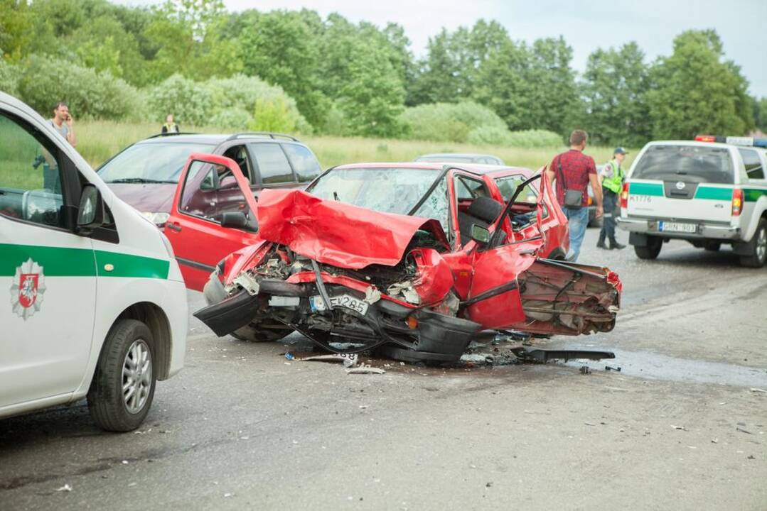 Avarija Partizanų gatvėje