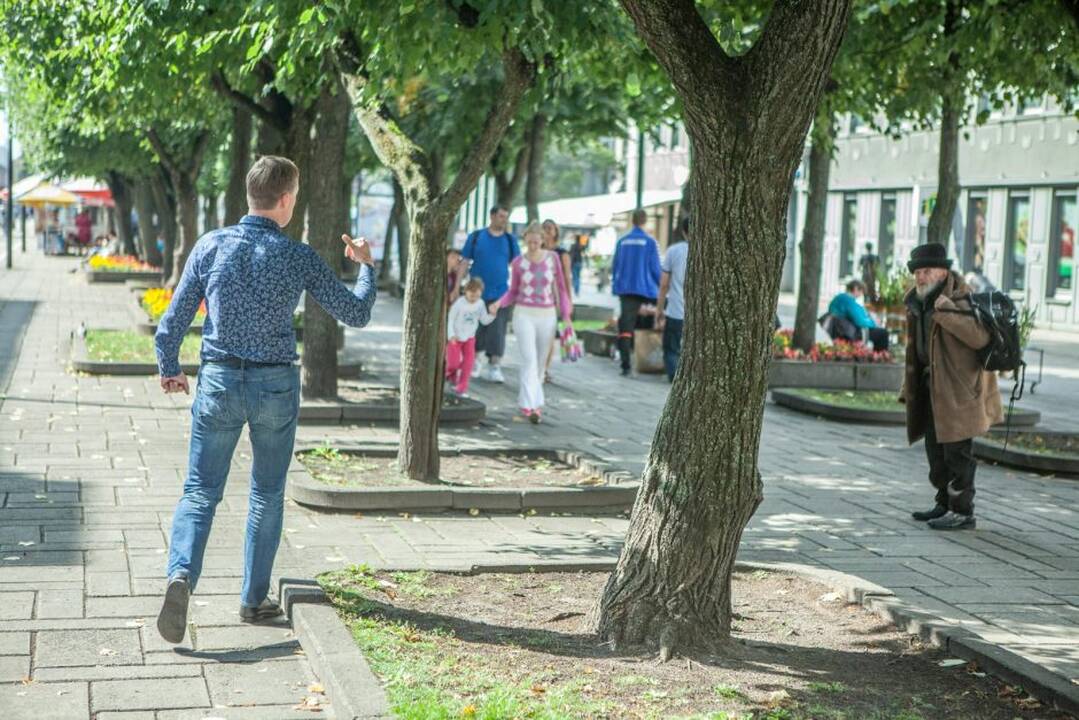 Laisvės alėjos gyventojas