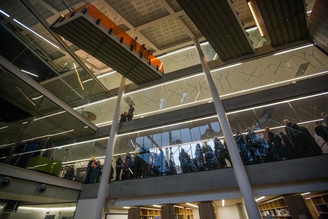 VDU daugiafunkcinio centro atidarymas