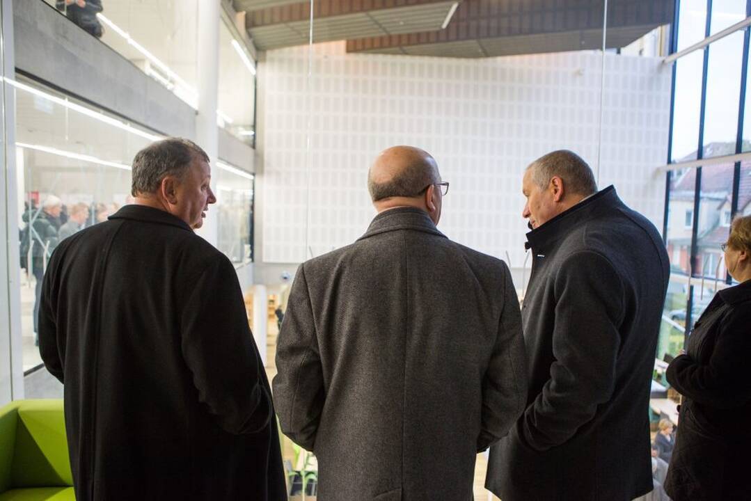 VDU daugiafunkcinio centro atidarymas