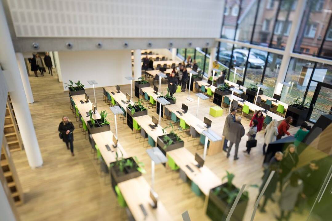 VDU daugiafunkcinio centro atidarymas