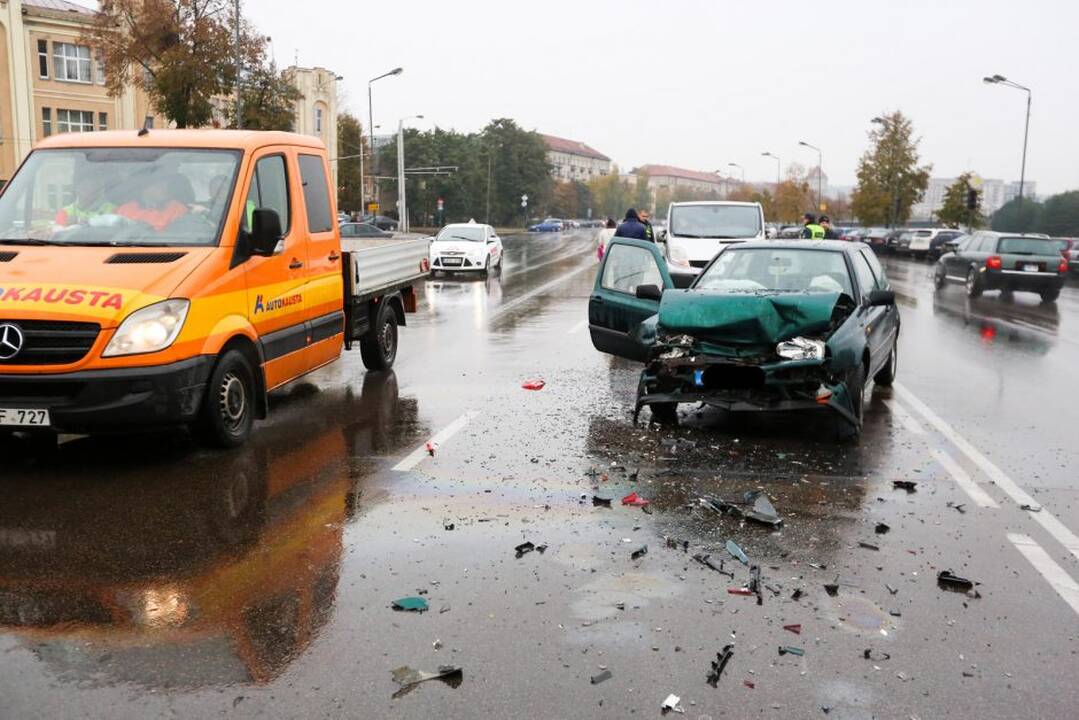Avarija Karaliaus Mindaugo prospekte