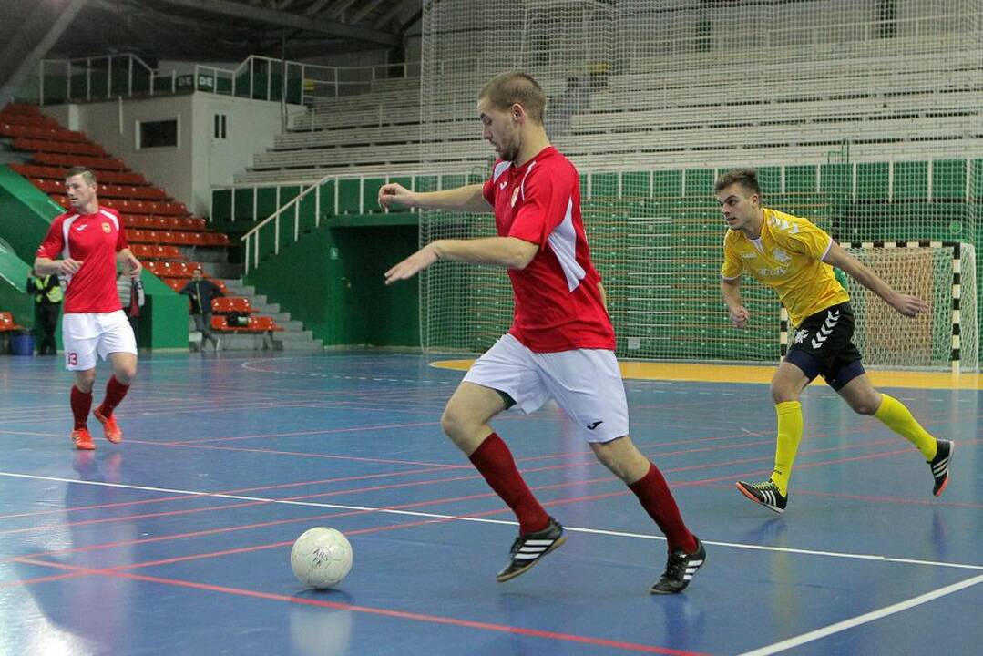 Salės futbolas: „Arsenalas“ – „Vytis“ 1:6