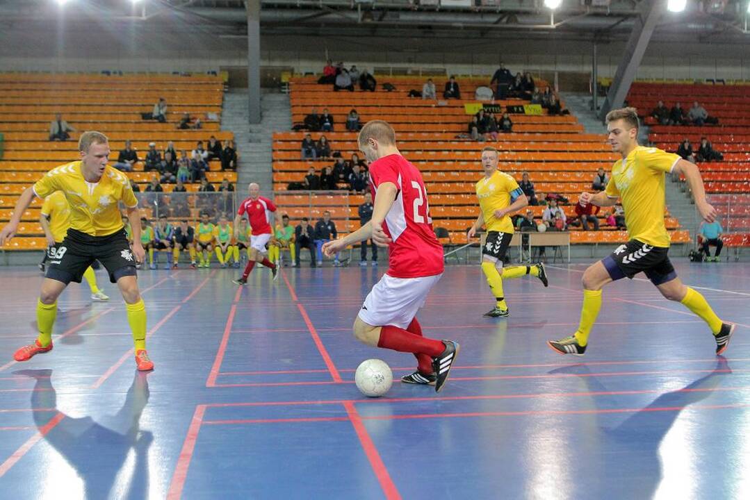 Salės futbolas: „Arsenalas“ – „Vytis“ 1:6