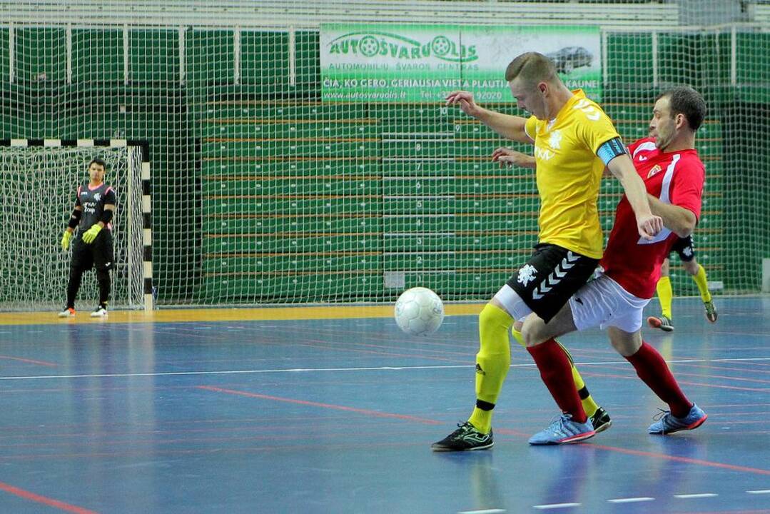 Salės futbolas: „Arsenalas“ – „Vytis“ 1:6