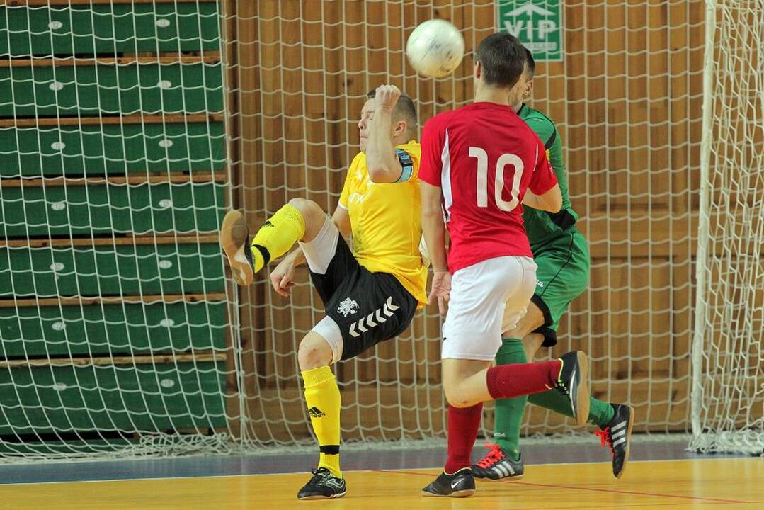 Salės futbolas: „Arsenalas“ – „Vytis“ 1:6
