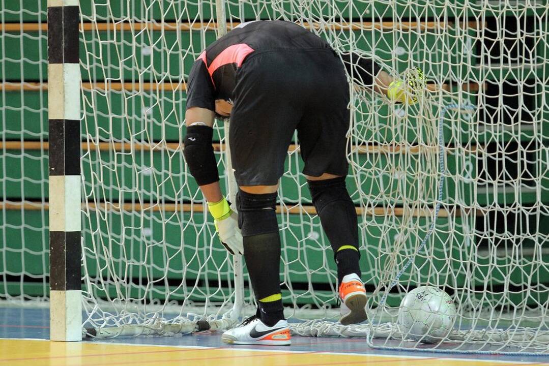 Salės futbolas: „Arsenalas“ – „Vytis“ 1:6
