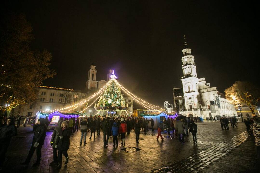 Kalėdų eglės įžiebimas