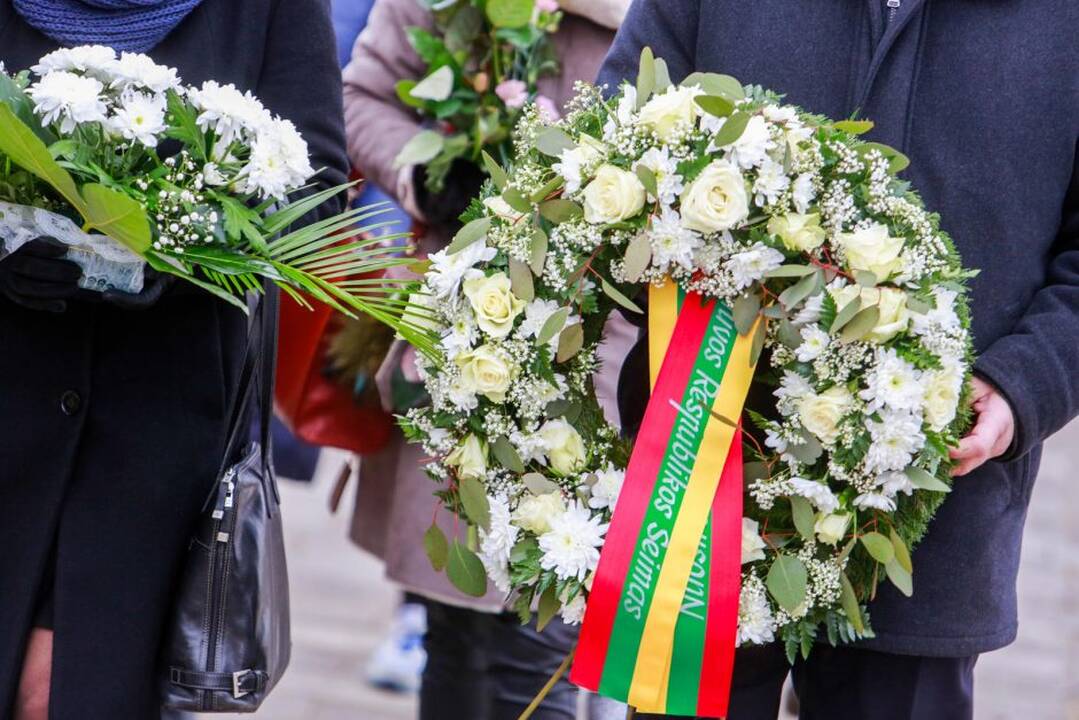 Nužudyto berniuko laidotuvės Baisogaloje
