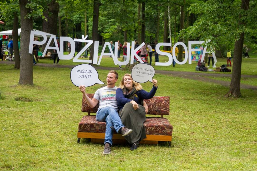 Padžiauk sofą