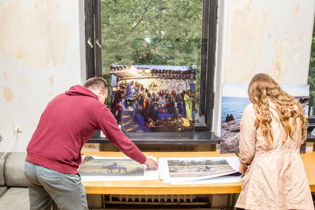 Fotografijų parodos atidarymas